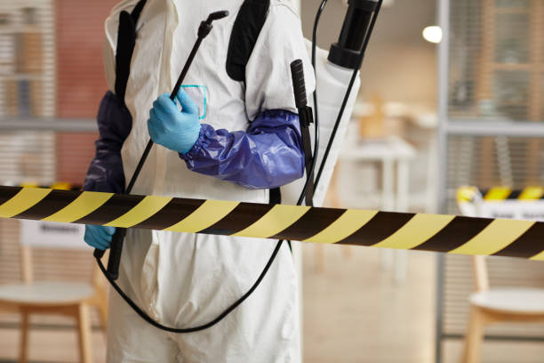 Professional Trauma Scene Cleanup technician working in Plainfield, NH
